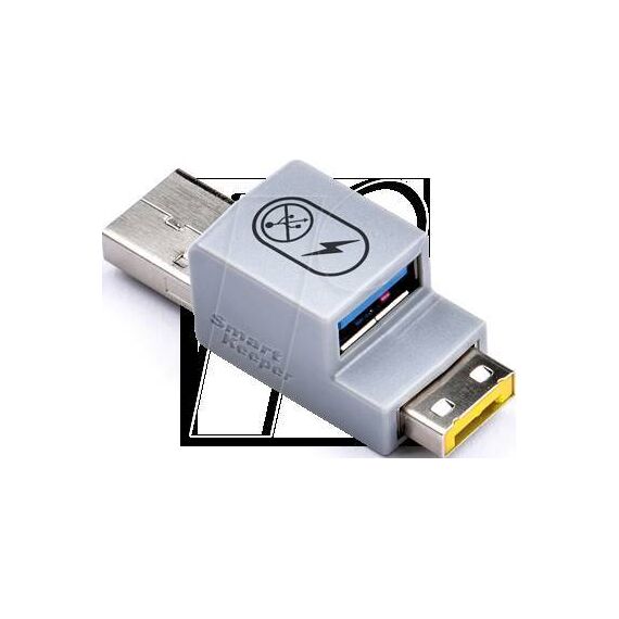 Smart Keeper UCL03YL USB-A Smart Data Blocker Yellow