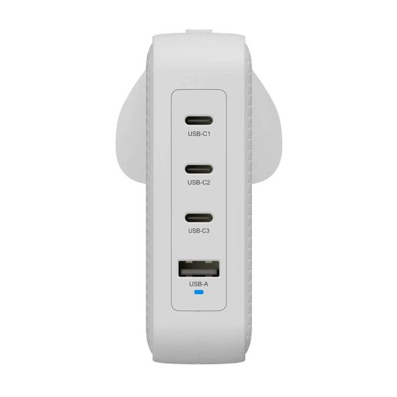 Targus HyperJuice 145W GaN Travel Charger 4-Port White