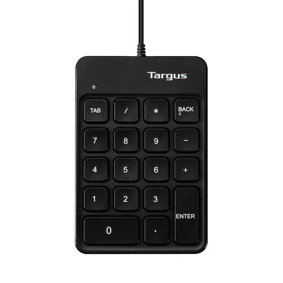 Targus AKP13GL Wired Numeric Keypad USB-A/USB-C Black