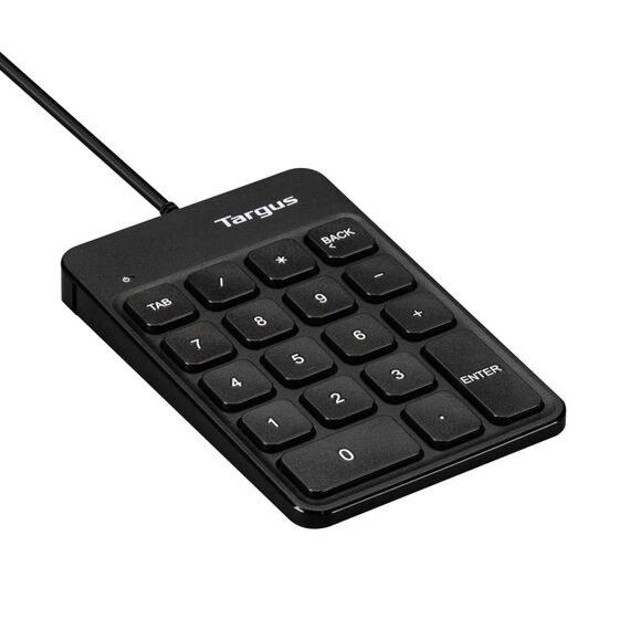 Targus AKP13GL Wired Numeric Keypad USB-A/USB-C Black
