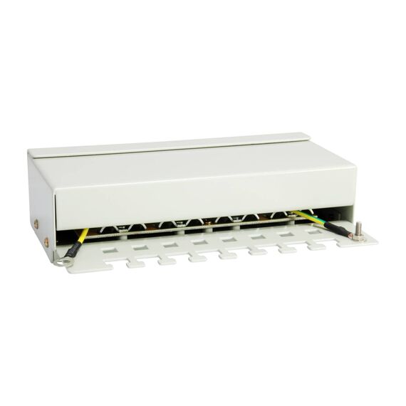 equip 227369 8-Port Cat.6 Shielded Desktop Patch Panel