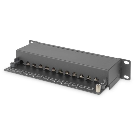 DIGITUS DN-91612S Cat 6 12-Port 10" Patch Panel