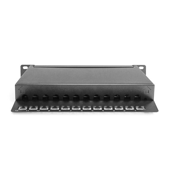 DIGITUS DN-91612S Cat 6 12-Port 10" Patch Panel