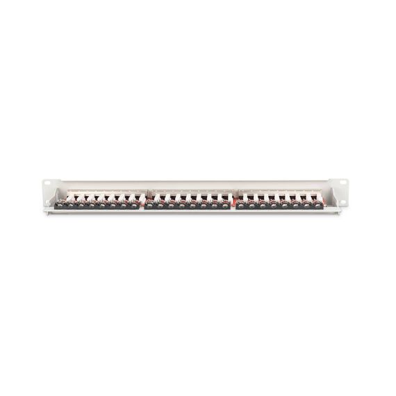 DIGITUS DN-91624S-EA Cat 6A 24-Port 1U Patch Panel Grey