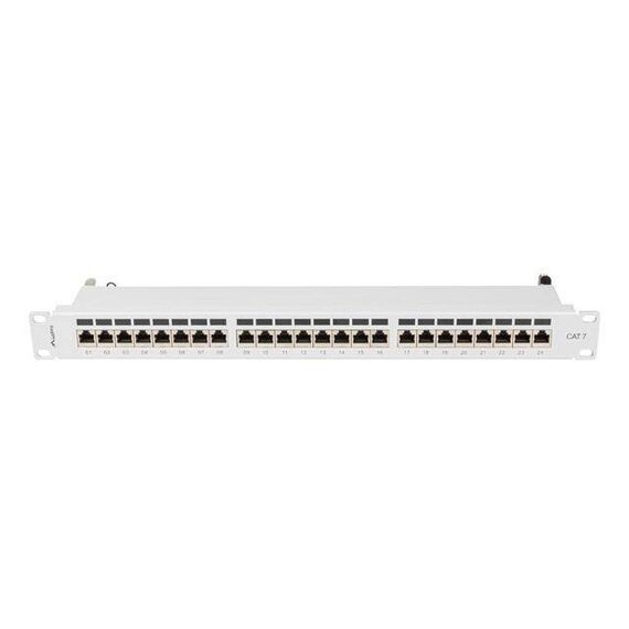 Lanberg PPS7-1024-S Cat.7 FTP 24-Port 1U Patch Panel Grey