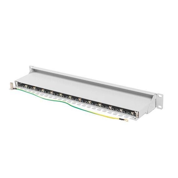 Lanberg PPS7-1024-S Cat.7 FTP 24-Port 1U Patch Panel Grey