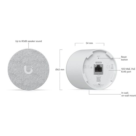 Ubiquiti UniFi PoE Smart Chime UACC-Chime-PoE