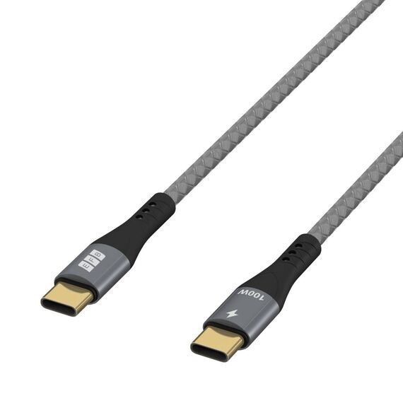 EFB USB-C Cable 0.5 m 100 W PD 5A E-Marker Grey