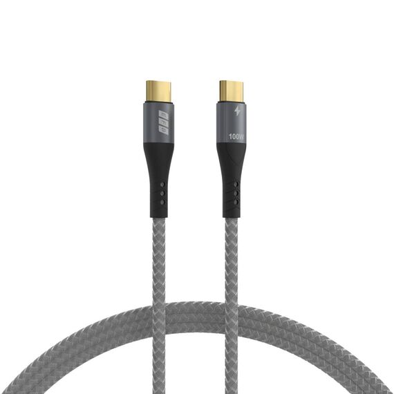 EFB USB-C Cable 1 m 100 W PD 5A E-Marker Grey