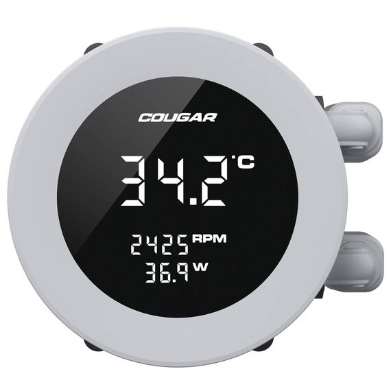COUGAR Poseidon Vistek ARGB 240 AIO Liquid Cooler White