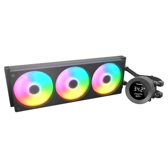 COUGAR Poseidon Vistek ARGB 360 AIO Liquid Cooler Black
