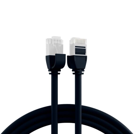 EFB K8108SW.0.15 Cat.6A Slim Patch Cable 0.15m Black
