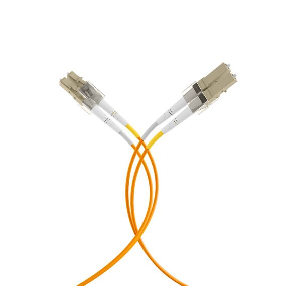 EFB O0330.2 Fiber Patch Cable LC-LC OM1 Duplex 2m