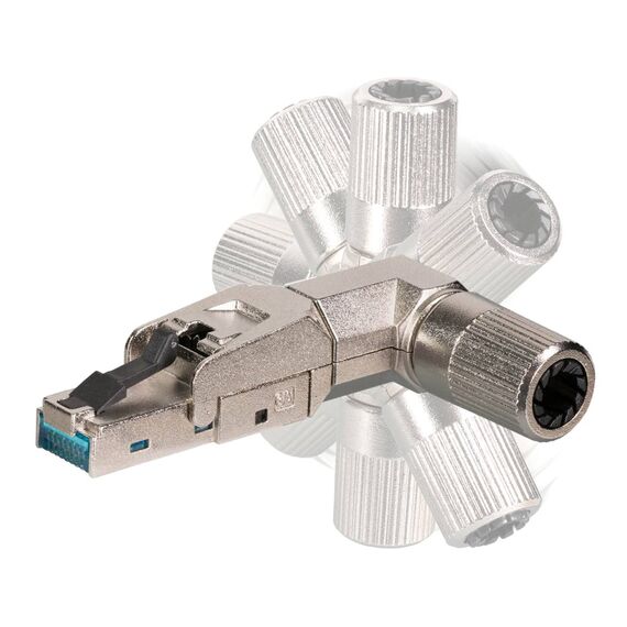 EFB 88035P8.1 RJ45 Field Plug Cat.6A Shielded Metal