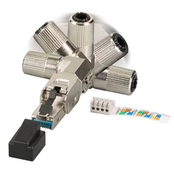 EFB 88035P8.1 RJ45 Field Plug Cat.6A Shielded Metal