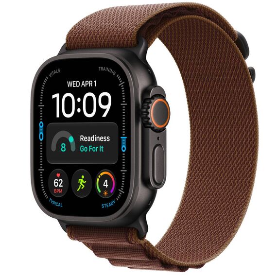 Apple Watch Ultra 4 49mm Black Titanium Alpine Loop M