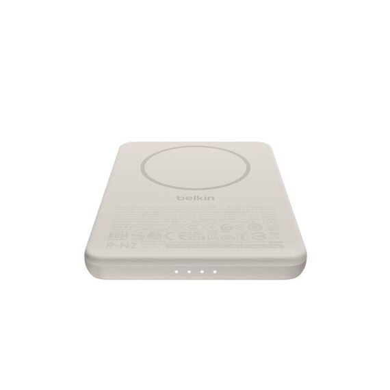 Belkin BoostCharge Slim Magnetic Power Bank 5K Sand