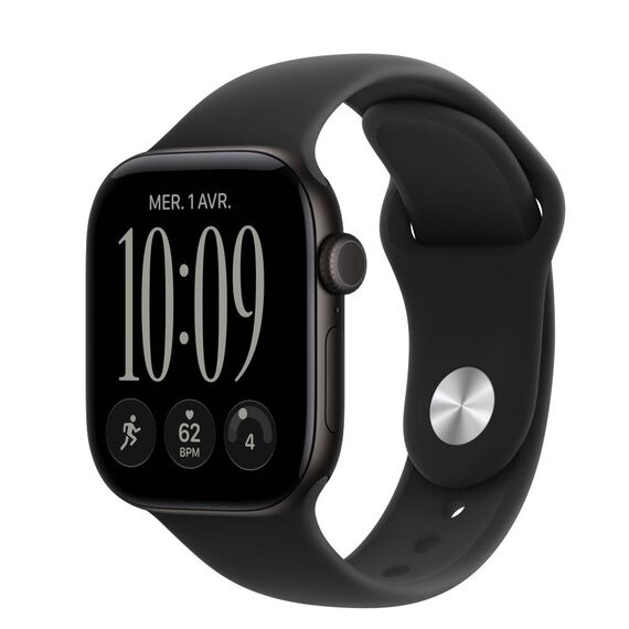 Apple Watch Series 12 Cellular 42mm Black Black Sport S/M