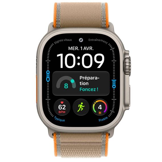 Apple Watch Ultra 4 Cellular 49mm Natural Trail Loop M/L