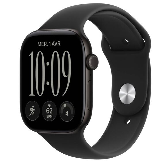 Apple Watch Series 12 Cellular 46mm Black Black Sport S/M