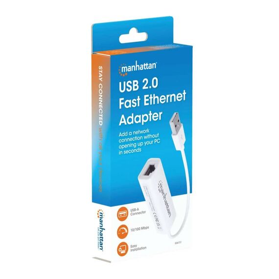 Manhattan 506731 USB 2.0 Fast Ethernet Adapter 10/100