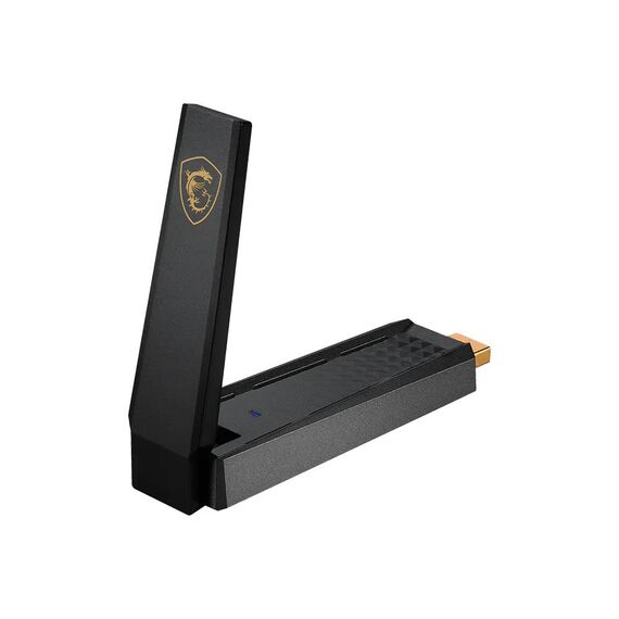 MSI AXE5400 WiFi USB Adapter GUAXE54 Wi-Fi 6E Tri-Band