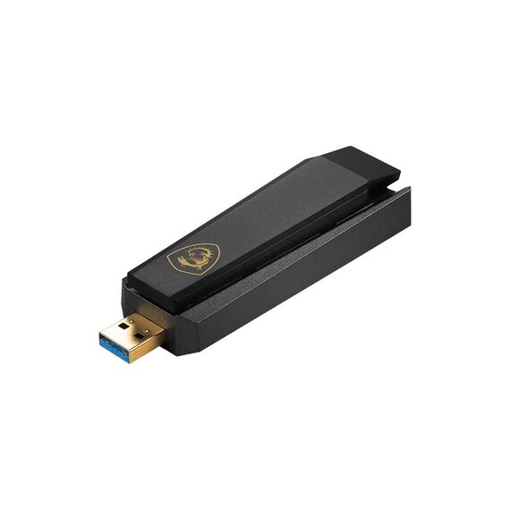 MSI AXE5400 WiFi USB Adapter GUAXE54 Wi-Fi 6E Tri-Band