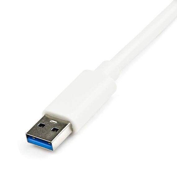 StarTech USB31000SPTW Gigabit Adapter + USB Port White