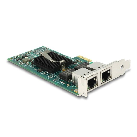 Delock 89944 PCIe Card 2x Gigabit LAN Intel 82576