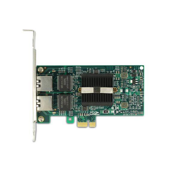 Delock 89944 PCIe Card 2x Gigabit LAN Intel 82576