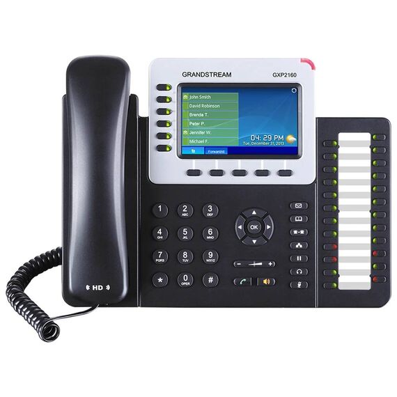 Grandstream GXP2160 Enterprise IP Phone Gigabit PoE