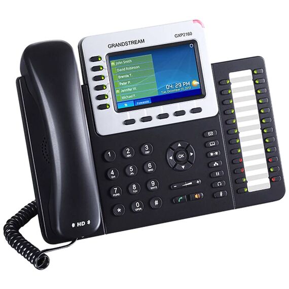 Grandstream GXP2160 Enterprise IP Phone Gigabit PoE