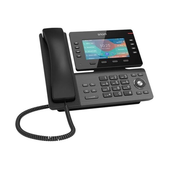 Snom D862 IP Desk Phone 5-inch Display Gigabit PoE