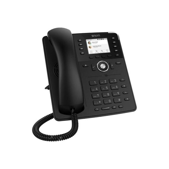 snom D735 IP Desk Phone Gigabit PoE Black