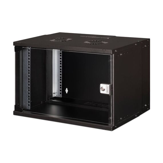 DIGITUS DN-49203 SOHO Pro 19" Wall Cabinet 7U Black