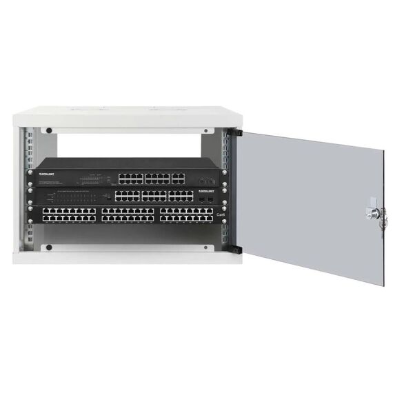 Intellinet 714150 19" Wall Cabinet 6U 400 mm Grey