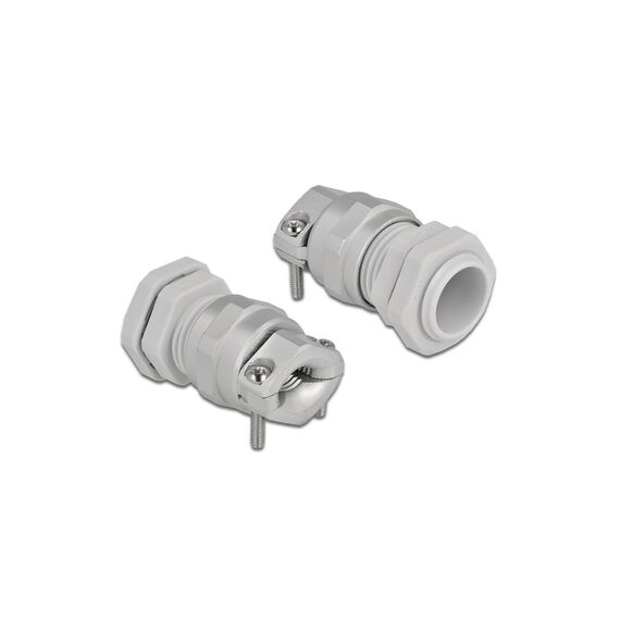 Delock 60354 Cable Gland PG11 IP68 Strain Relief Grey