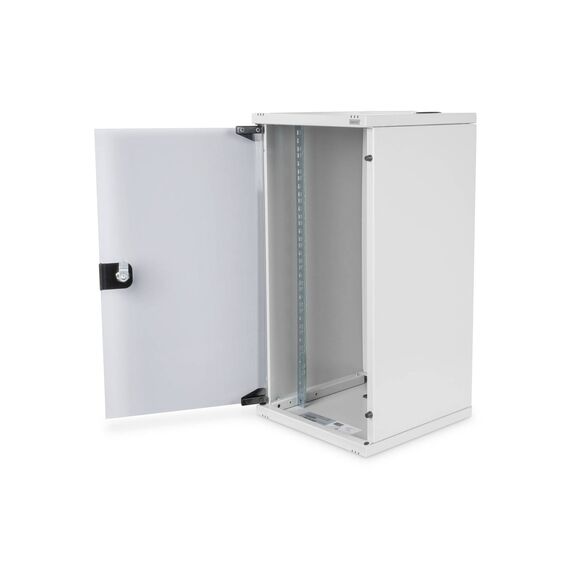 DIGITUS DN-10-12U 10" Wall Cabinet 12U Glass Door Grey