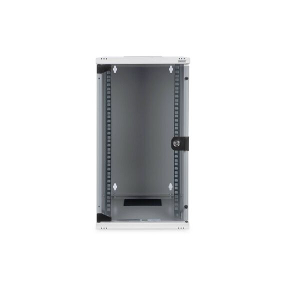 DIGITUS DN-10-12U 10" Wall Cabinet 12U Glass Door Grey