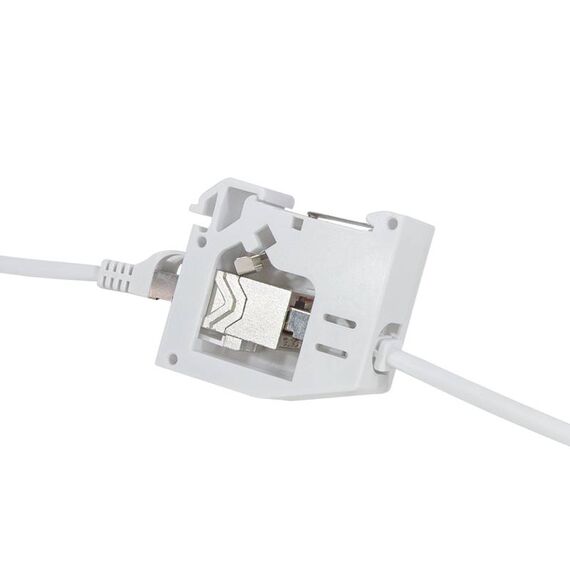 LogiLink MP0056 Cat.6A DIN-Rail Adapter RJ45 Coupler
