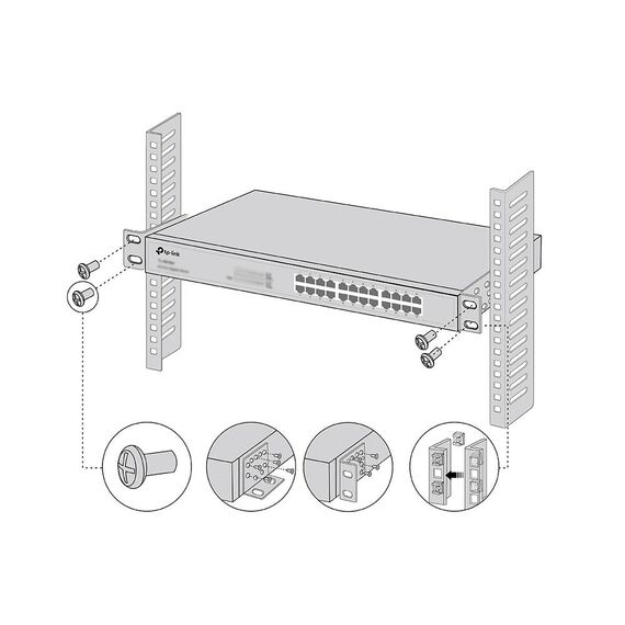 TP-Link Omada RackMount Kit-19 19-inch Rack Mount Kit