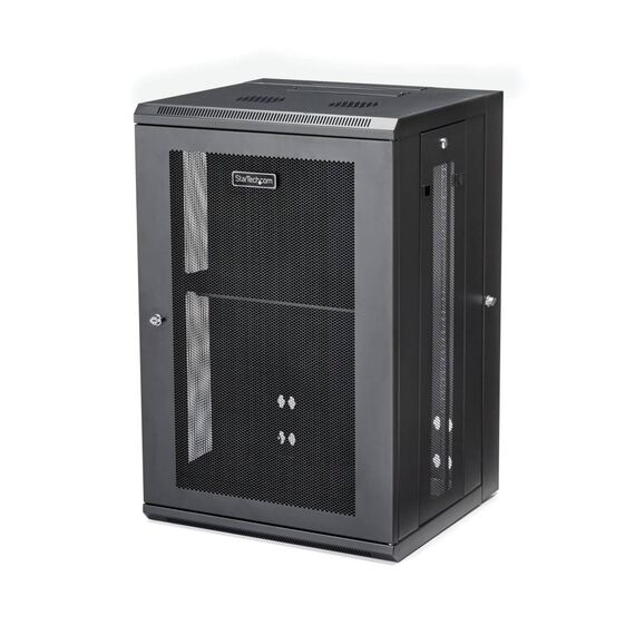 StarTech.com RK1820WALHM 18U Hinged Wall Mount Cabinet