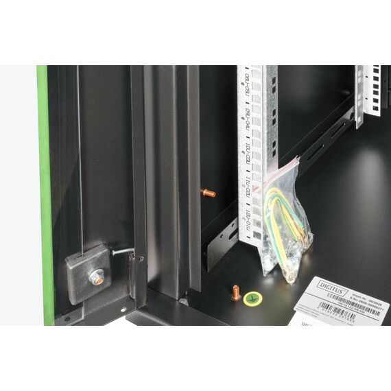 DIGITUS DN-19 12U-6/6-SW 12U Wall Cabinet 600x600 Black