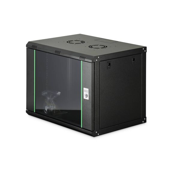 DIGITUS DN-19 09-U-EC-SW 19" Wall Cabinet 9U 600x450 Black