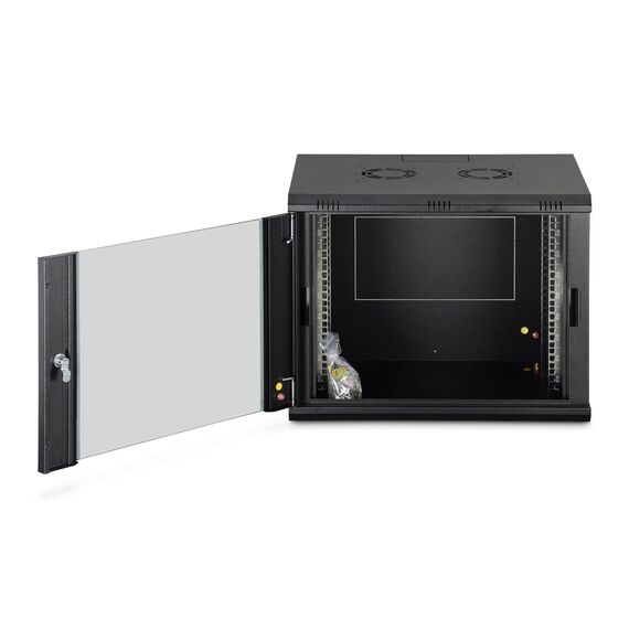 DIGITUS DN-19 09-U-EC-SW 19" Wall Cabinet 9U 600x450 Black