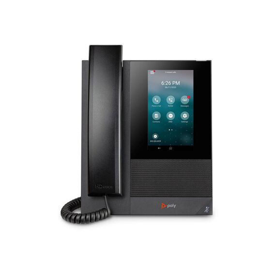 Poly CCX 400 Media Phone Open SIP 5-inch Touch PoE