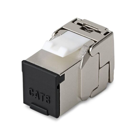 StarTech.com C8KEYSTP1806PK Cat8 STP Keystone Jack 6-Pack