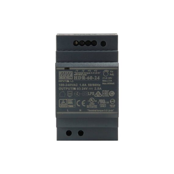 LevelOne POW-2421 24V 60W DIN-Rail Power Supply
