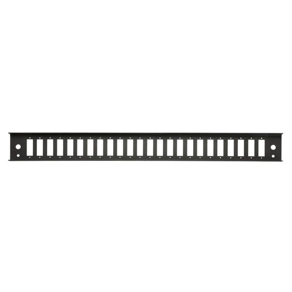 equip 337102 24-Port Fiber Front Panel SC-Duplex 1U Black