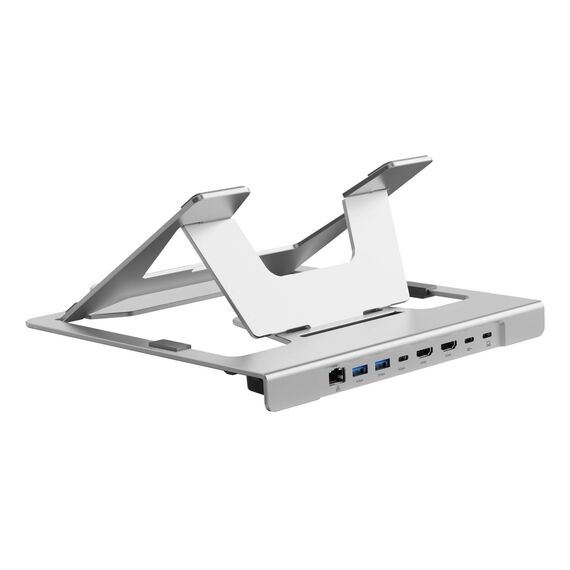 Conceptronic DONN35S Laptop Stand with USB-C MST Dock